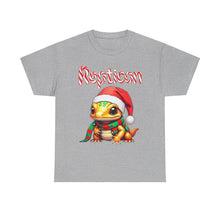 Load image into Gallery viewer, Repticon Unisex Heavy Cotton Tee w/ Amphibian Santa
