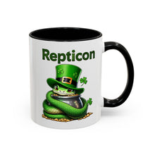 Load image into Gallery viewer, Repticon Accent Coffee Mug /w Snake
