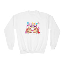 Load image into Gallery viewer, Repticon Youth Crewneck Sweatshirt w/ Valentine&#39;s Tortoises
