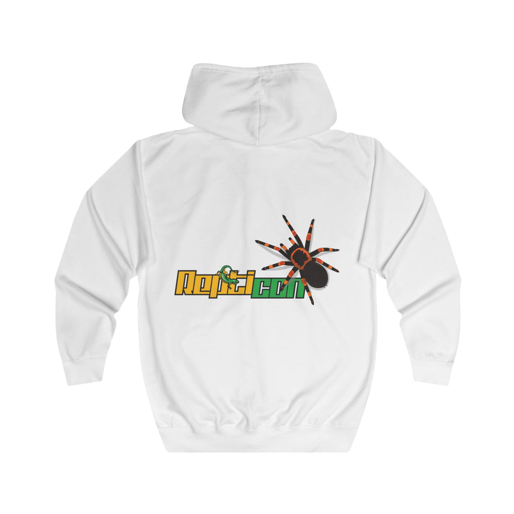 Repticon Unisex Full Zip Hoodie w/ Tarantula