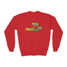 Load image into Gallery viewer, Repticon Youth Crewneck Sweatshirt w/ Red-Eyed Tree Frog
