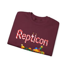 Load image into Gallery viewer, Repticon Unisex Heavy Blend™ Crewneck Sweatshirt w/ Crested Gecko Santa
