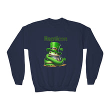 Load image into Gallery viewer, Repticon Youth Crewneck Sweatshirt w/ Snake
