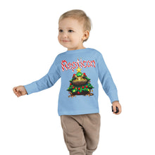 Load image into Gallery viewer, Repticon Toddler Long Sleeve Tee w/ Toad Christmas Tree
