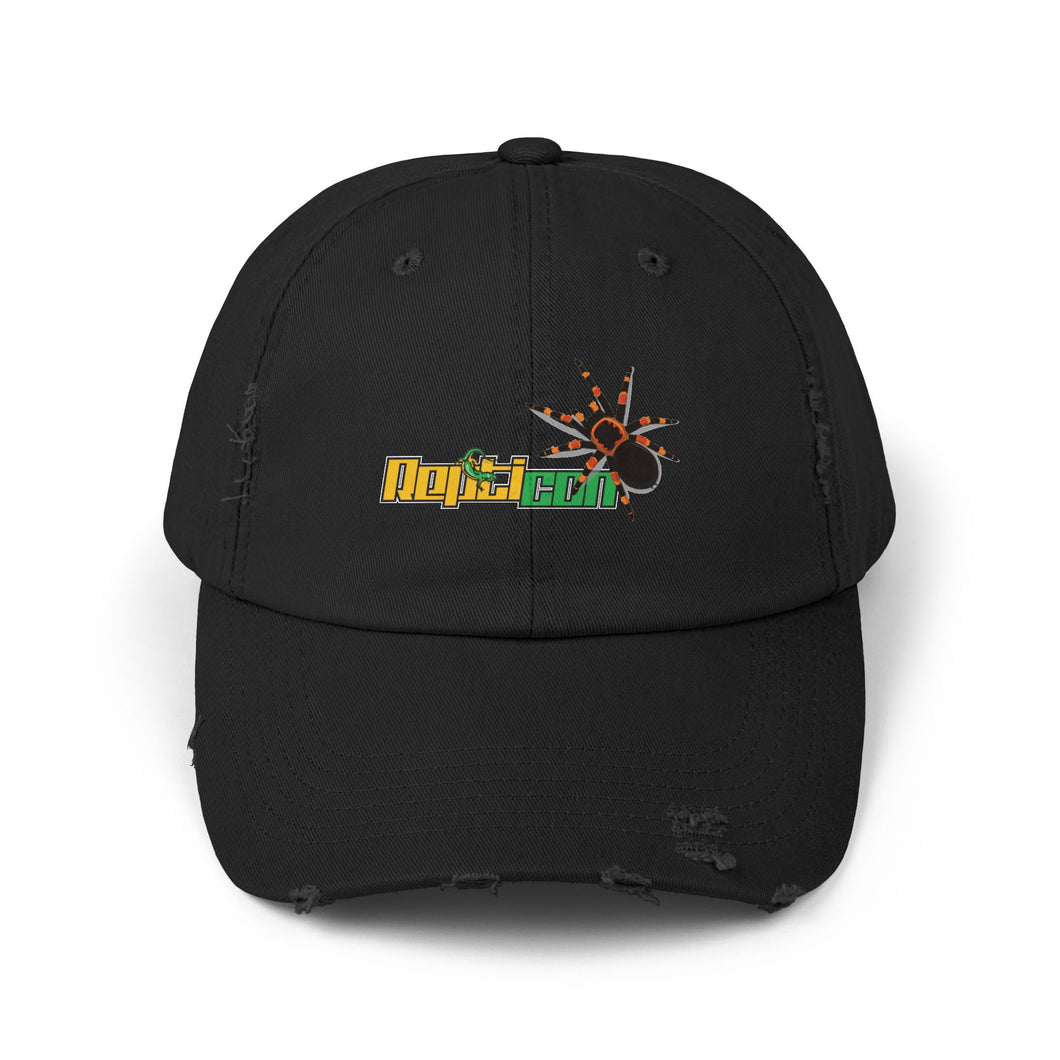 Repticon Unisex Distressed Cap w/ Tarantula