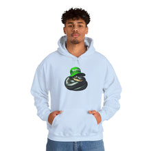 Load image into Gallery viewer, Repticon Men&#39;s Heavy Blend™ Hooded Sweatshirt w/ Black Snake
