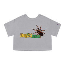 Load image into Gallery viewer, Repticon Champion Women&#39;s Heritage Cropped T-Shirt w/ Tarantula
