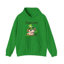 Load image into Gallery viewer, Repticon Unisex Heavy Blend™ Hooded Sweatshirt w/ Axolotl
