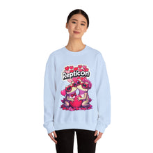 Load image into Gallery viewer, Repticon Unisex Heavy Blend™ Crewneck Sweatshirt w/ Valentine Toads
