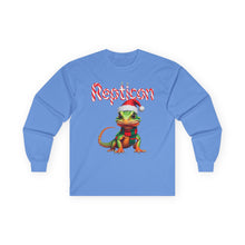 Load image into Gallery viewer, Unisex Ultra Cotton Long Sleeve Tee w/ Lizard Santa
