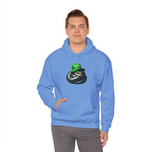 Load image into Gallery viewer, Repticon Men&#39;s Heavy Blend™ Hooded Sweatshirt w/ Black Snake
