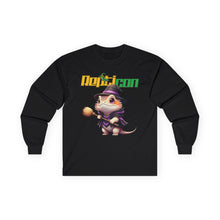Load image into Gallery viewer, Repticon Unisex Ultra Cotton Long Sleeve Tee w/ Bearded Dragon Witch
