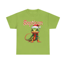 Load image into Gallery viewer, Repticon Unisex Heavy Cotton Tee w/ Lizard Santa
