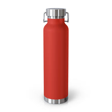 Load image into Gallery viewer, Repticon Copper Vacuum Insulated Bottle, 22oz w/ Lizards
