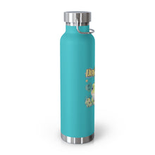 Load image into Gallery viewer, Repticon Copper Vacuum Insulated Bottle, 22oz w/ Frogs
