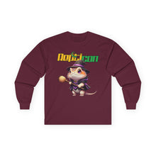 Load image into Gallery viewer, Repticon Unisex Ultra Cotton Long Sleeve Tee w/ Bearded Dragon Witch
