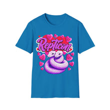 Load image into Gallery viewer, Repticon Unisex Softstyle T-Shirt w/ Valentine Snakes
