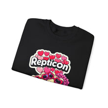 Load image into Gallery viewer, Repticon Unisex Heavy Blend™ Crewneck Sweatshirt w/ Valentine Toads
