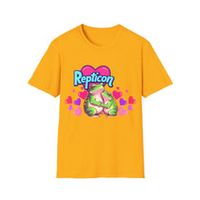 Load image into Gallery viewer, Repticon Unisex Softstyle T-Shirt w/ Valentine Frogs
