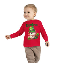 Load image into Gallery viewer, Repticon Toddler Long Sleeve Tee w/ Axolotl
