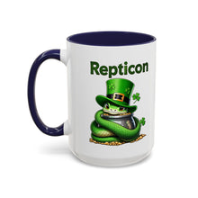 Load image into Gallery viewer, Repticon Accent Coffee Mug /w Snake
