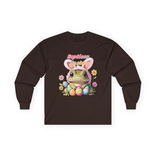 Load image into Gallery viewer, Repticon Unisex Ultra Cotton Long Sleeve Tee w/ Easter Frog
