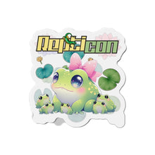 Load image into Gallery viewer, Repticon Die-Cut Magnets w/ Frog
