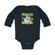 Load image into Gallery viewer, Copy of Copy of Repticon Infant Long Sleeve Bodysuit w/ Black Snake
