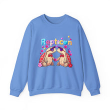 Load image into Gallery viewer, Repticon Unisex Heavy Blend™ Crewneck Sweatshirt w/ Valentine Tortoises
