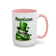 Load image into Gallery viewer, Repticon Accent Coffee Mug /w Snake
