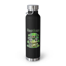 Load image into Gallery viewer, Repticon Copper Vacuum Insulated Bottle, 22oz w/ Frog
