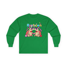 Load image into Gallery viewer, Repticon Unisex Ultra Cotton Long Sleeve Tee w/ Valentine Tortoises
