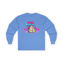 Load image into Gallery viewer, Repticon Unisex Ultra Cotton Long Sleeve Tee w/ Valentine Frogs
