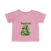 Load image into Gallery viewer, Repticon Infant Fine Jersey Tee w/ Snake
