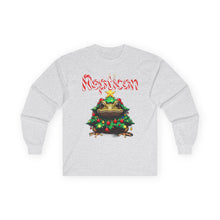 Load image into Gallery viewer, Repticon Unisex Ultra Cotton Long Sleeve Tee w/ Toad Christmas Tree
