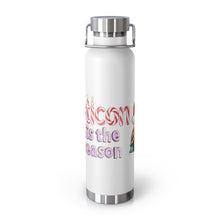 Load image into Gallery viewer, Repticon Copper Vacuum Insulated Bottle, 22oz w/ Tortoise Santa
