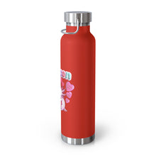 Load image into Gallery viewer, Repticon 22oz Vacuum Insulated Bottle w/ Valentine Axolotls
