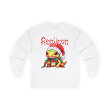 Load image into Gallery viewer, Repticon Unisex Ultra Cotton Long Sleeve Tee w/ Amphibian Santa

