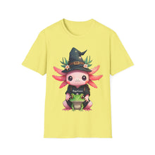Load image into Gallery viewer, Repticon Unisex Softstyle T-Shirt w/ Axolotl

