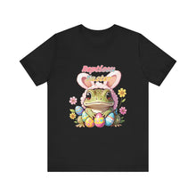 Load image into Gallery viewer, Repticon Unisex Jersey Short Sleeve Tee w/ Easter Frog
