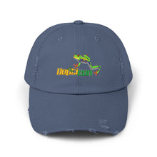 Load image into Gallery viewer, Repticon Unisex Distressed Cap w/ Red-Eyed Tree Frog
