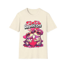 Load image into Gallery viewer, Repticon Unisex Softstyle T-Shirt w/ Valentine Toads

