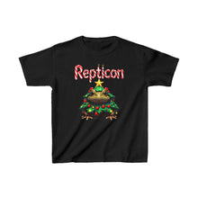 Load image into Gallery viewer, Repticon Kids Heavy Cotton™ Tee w/ Toad Christmas Tree
