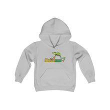 Load image into Gallery viewer, Repticon Youth Heavy Blend Hooded Sweatshirt w/ Red Eyed Tree Frog
