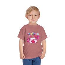 Load image into Gallery viewer, Repticon Toddler Short Sleeve Tee w/ Valentine Axolotls
