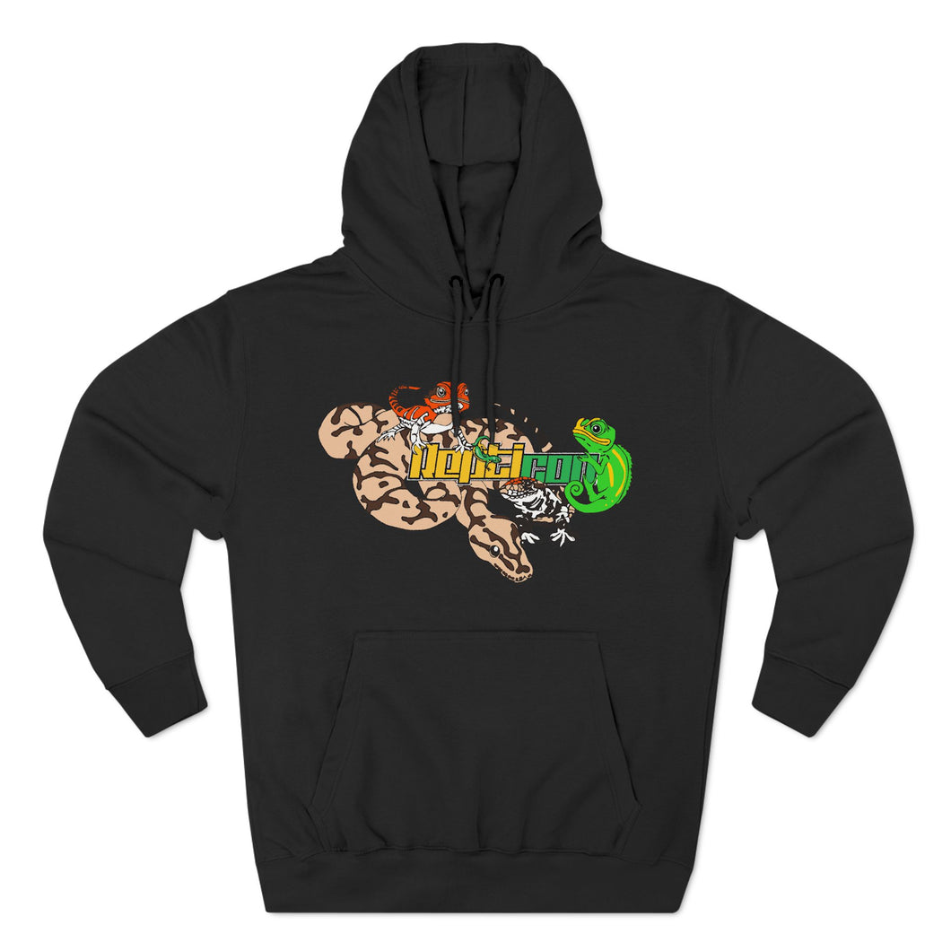 Repticon Men's Three-Panel Fleece Hoodie w/ Reptile Group