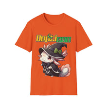 Load image into Gallery viewer, Repticon Unisex Softstyle T-Shirt w/ Axolotl Witch
