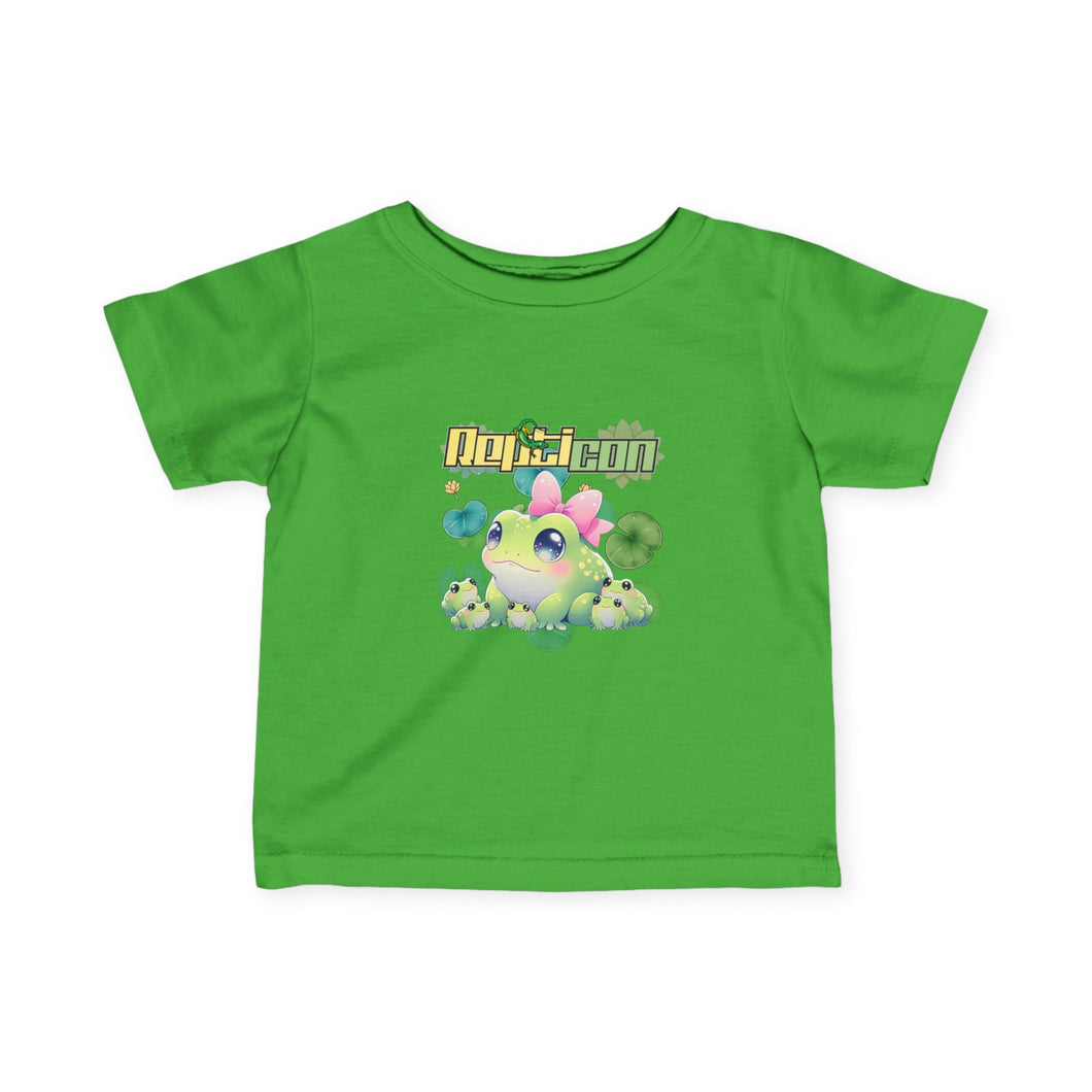 Repticon Infant Fine Jersey Tee w/ Frogs