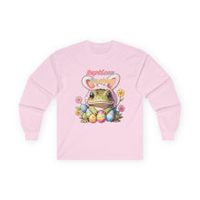 Load image into Gallery viewer, Repticon Unisex Ultra Cotton Long Sleeve Tee w/ Easter Frog
