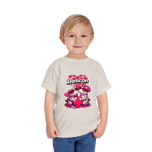 Load image into Gallery viewer, Repticon Toddler Short Sleeve Tee w/ Valentine Toads
